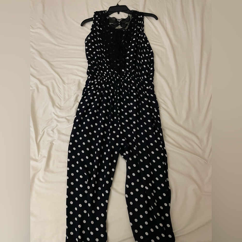 Polka-dot jumpsuit